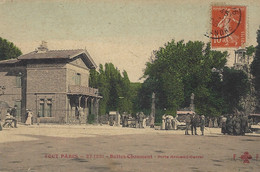 PARIS XIXème - TOUT PARIS - Buttes Chaumont - Porte Armand-Carrel - Colorisée - Ed. F. Fleury - 27-1231 - Sin Clasificación