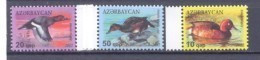 2012. Azerbaijan, Birds, Ferruginous Duck, 3v,  Mint/** - Aserbaidschan