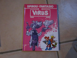 SPIROU T33 VIRUS PETIT FORMAT STYLE A L'ITALIENNE  TOME/JANRY - Spirou Et Fantasio