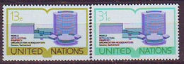 UNITED NATIONS New York 303-304,unused - Ungebraucht