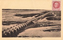 50 Port Bail Le Pont à Marée Basse Cpa Cachet 1943 - Other Municipalities