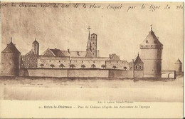 CPA De SOLRE LE CHATEAU - Plan Du Château (d'après Des Documents De L'époque) (n°21). - Solre Le Chateau
