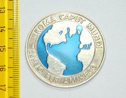 925 Sterling Silver Medal - Police - SERVO PER AMIKECO - 2000 - Police & Gendarmerie