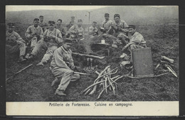 Carte P De 1907 ( Morcles / Artillerie De Forteresse / Cuisine En Campagne ) - Morcles