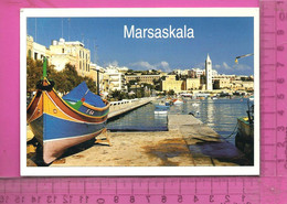 CPM  MALTE, MARSASKALA : Le Port - Malta