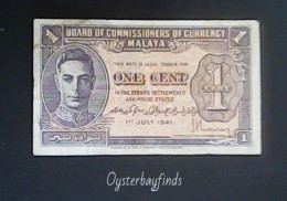 Malaya 1941: 1 Cent King George VI - Malaysie