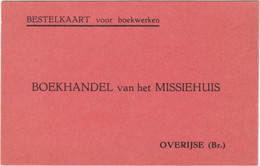 Bestelkaart Voor Boekwerken - Boekhandel Van Het Missiehuis Overijse - Overijse