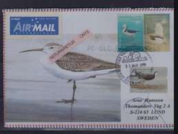 Cocos (Keeling) Islands Birds Used On Cover(Pls Note The $1 Value Defects) - Unclassified