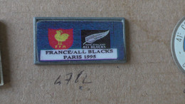 FRANCE BLACKS PARIS 1995 RUGBY - Rugby