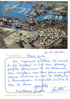 PORT GRUISSAN VUE AERIENNE LES BASSINS 1985 - Autres & Non Classés