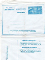 Belgique - Enveloppe Lettre - Par Avion - Metallurgie 4 Frcs - Europe-Congo Belge - Neuve - Non écrite - - Briefumschläge