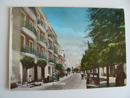 Delcampe - NOCI VIA PRINCIPE UMBERTO  AUTO CAR   BARI  PUGLIA   VIAGGIATA  COME DA FOTO ACQUERELLATA LEGGERA PIEGA ANGOLOC - Bari