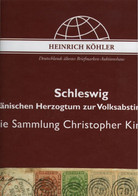 ! Sonderkatalog Sammlung Christopher King Teil 1, Schleswig 1587-1920, 80 S., Auktionshaus Heinrich Köhler - Verzamelingen