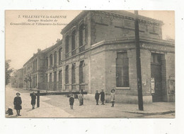 Cp, Groupe Scolaire De GENNEVILLIERS Et VILLENEUVE LA GARENNE , école ,92 ,VILLENEUVE LA GARENNE , écrite 1919 - Schools