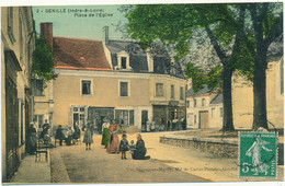 GENILLE - Place De L'Eglise - Genillé