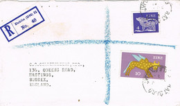 41826. Carta Certificada BAILE ATHA CLIATH (Dublin) Irlanda 1971 To England - Cartas & Documentos