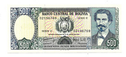 1981 // BOLIVIA // QUINIENTOS PESOS BOLIVIANOS  // SPL / AU - Bolivie