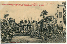 DAHOMEY - Sakété, Monument Henri Cait Et Léon Cadeau - Fortier - Dahomey