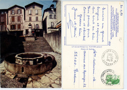 VILLEFRANCHE DE ROUERGUE PLACE DE LA FONTAINE LE GRIFFOUL 1982 - Villefranche De Rouergue