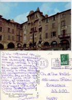 VILLEFRANCHE DE ROUERGUE PLACE NOTRE DAME BOUCHERIE DES ARCADES PHOTOGRAPHIE FLAMME POSTALE 1975 - Villefranche De Rouergue