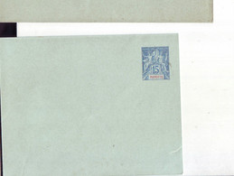 12 C  ENT Entier Postal  MAYOTTE ENV - Ganzsachen & PAP
