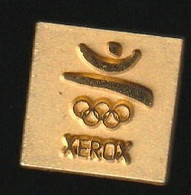 72645- Pin's-Imprimantes  Xerox.informatique.jeux Olympiques. - Informatique
