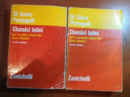 Classici Latini 2 Vol. - Di Salvo,Portogalli - Zanichelli - 1981- M - Cursos De Idiomas
