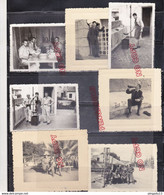 Au Plus Rapide Archive Appelé Guerre D'Algérie Période 1957-58 Aïn Témouchent Lot 7 Photos Arme Mitraillette - War, Military
