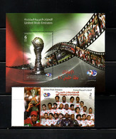 UAE, 2013,  CULF CUP SOCCER, 1v+S/S. MNH** - Andere & Zonder Classificatie