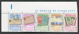 ITALIA ITALY - 2013 - GIORNATA DELLA FILATELIA -SERIE COMPLETA - MNH**- 534 - 2001-10: Neufs