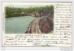 BARRAGE DE LA GILEPPE ..--  1901 Vers ARLON ( Melle Maria GENIN ) . Voir Verso . - Gileppe (Stuwdam)