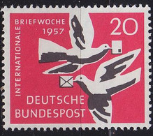 GERMANY BUND [1957] MiNr 0276 ( **/mnh ) - Ungebraucht