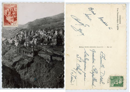 CONQUES VUE PANORAMIQUE SUD EST TIMBRE - Autres & Non Classés