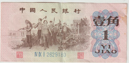 Vieux Papiers : Bilet Usagé  De   Chine  : Zhongguo Renmin Yinhang - Otros – Asia