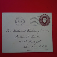 LETTRE LONDON NATIONAL HOUSE - Cartas & Documentos