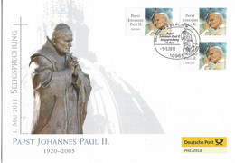 2011 Deutschland  / Vatikan Seligsprechung  Papst Johannes Paul II - Pausen