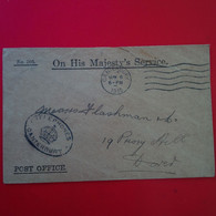 LETTRE CANTERBURY CACHET TELEPHONES ON HIS MAJESTY S SERVICE - Briefe U. Dokumente