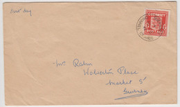 Guernsey 1d Arms On FDC Dated 18.FE.41 - Guernsey