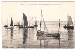 SAINT VALERY SUR SOMME - Rentrée Des Bateaux De Pêche - Carte AYANT CIRCULE - Août 1905 - Saint Valery Sur Somme