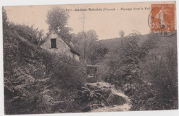 Cf - Cpa CHATELUS MALVALEIX - Paysage Dans La Vallée - Chatelus Malvaleix