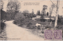 Cf - Belle Cpa CHATELUS MALVALEIX - La Promenade Du Combeau - Chatelus Malvaleix