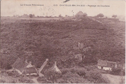 Cf - Cpa CHATELUS MALVALEIX - Paysage De Coudane - Chatelus Malvaleix