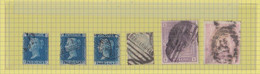 SG  £ 2.155 - N° 45 (3 X Plate Nbrs) - N° 126 (plate 2) - N° 178 - N° 192 - Usati