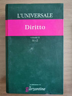 L'universale Diritto Vol. II M-Z - Garzanti - 2004 - AR - Encyclopédies