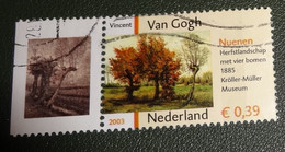 Nederland - NVPH - 2142 - 2003 - Gebruikt - Cancelled - Vincent Van Gogh - Herfstlandschap - Nuenen - Met Tab - Usati