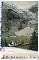 - Ligne Viége Zermatt - ( Valais ), Et Le Glacier Du  Weisshorn, Randa, Mit Précurseur, épaisse, Non écrite, TBE, Scans. - Randa