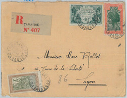 80992 -  MADAGASCAR  - POSTAL HISTORY - Registered COVER From TANANARIVE  1937 - Brieven En Documenten