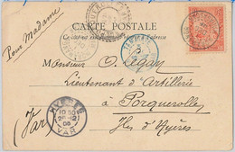 44978 -  MADAGASCAR -  POSTAL HISTORY: POSTCARD To FRANCE : TANANARIVE 1905 - Briefe U. Dokumente