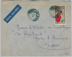 44941  - MADAGASCAR -  POSTAL HISTORY - AIRMAIL COVER To FRANCE 1936 - Lettres & Documents