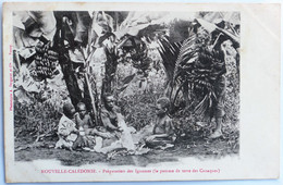 C. P. A. : Nouvelle Calédonie : Préparation Des Ignames ( La Pomme De Terre Des Canaques), Animé - Nueva Caledonia